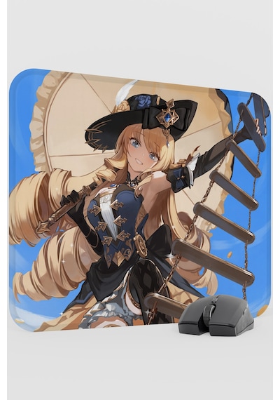 Navia Genshin Impact Anime Gacha V3 - 48x40 Xl Gaming Mouse Pad Fare Altlığı