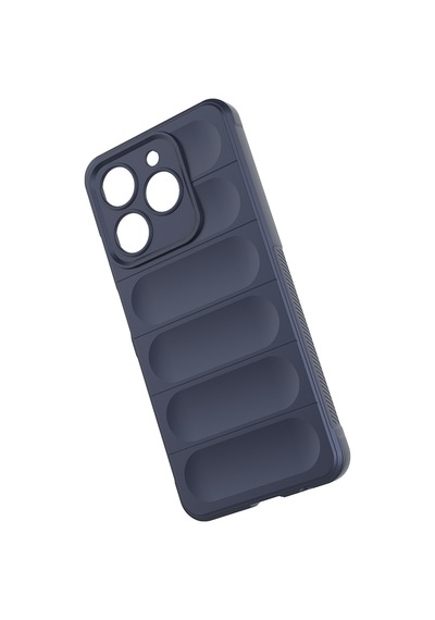 Ardemix Realme C61 Kılıf Esnek Tpu Oyuklu Arka Yüzey Tasarımlı Etnik Silikon Kapak - Siyah