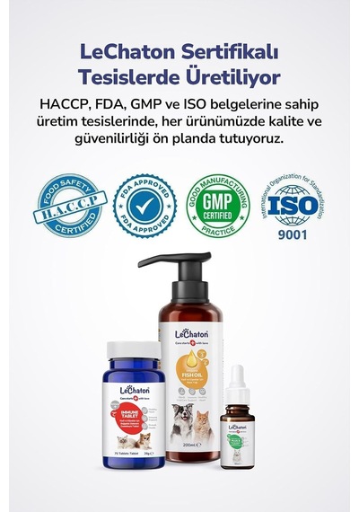 Kediler İçin Bağışıklık Güçlendirici Ve Tüy Döküm Dökülmesi Önleyici Engelleyici Set Balık Yağı - Damla - Tablet