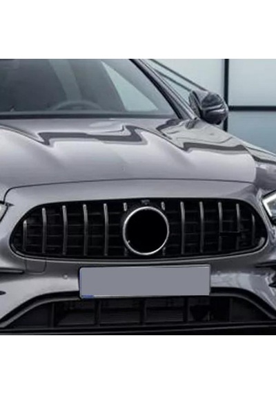 Mercedes W213 Gtr Ön Panjur Izgara Seti Facelift Krom Siyah 2021 ve Sonrası GLZ02750083
