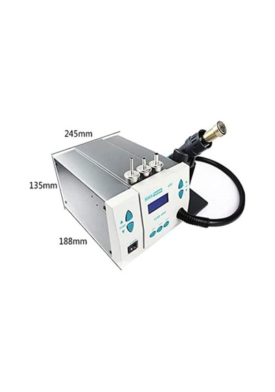 861dw Dijital Smd Lehimleme İstasyonu Akıllı Sıcak Hava 1000 W Dijital Rework Station