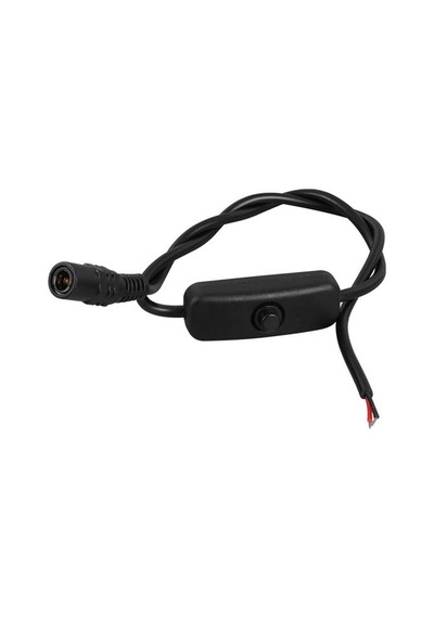 Pm-26710 Anahtarlı 5.5 2.5 Mm Uç Dc Kablo 30 Cm