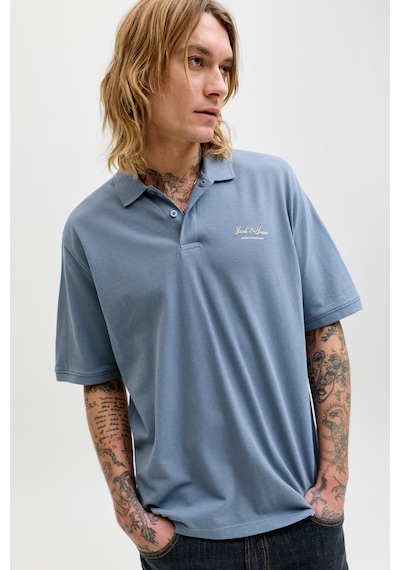 Jack & Jones Erkek Polo Yaka T Shirt 12288877 İndigo
