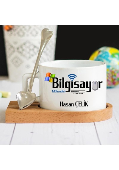 Bilgisayar Mühendisi Lüks Fincan Seti
