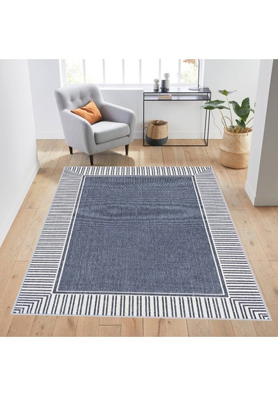 Rovigo Home Dijital Baskı Yıkanabilir Kaymaz Taban Salon Halısı  RVG1718 Çok Renkli