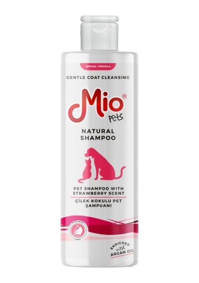 Çilek Kokulu Doğal Pet Şampuanı 400 Ml.