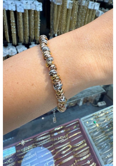 14k Yeşil Altın Renginde Bileklik 49665474