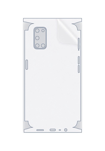 Oppo A52 Uyumlu Fullbody Arka Kaplama Hidrojel Koruyucu Film