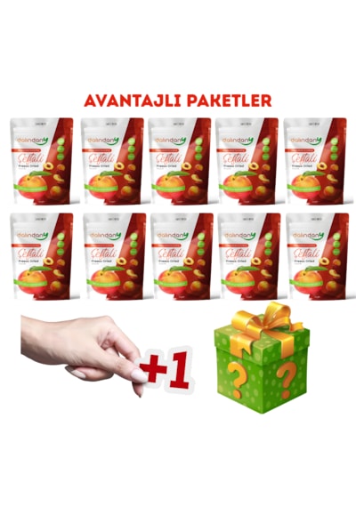 Freeze Dried Şeftali Dilimleri 10'lu Paket 20 G 20 G