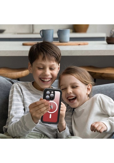 Apple  Uyumlu  iPhone 15 Pro Max Kılıf 1-1 Su Geçirmez Kılıf