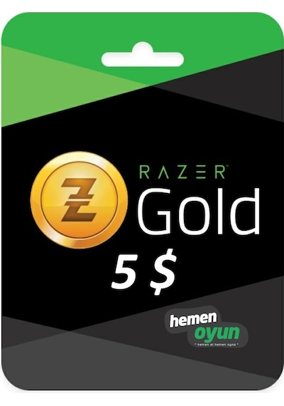 Hemenoyun Razer Gold 5 Usd Dolar