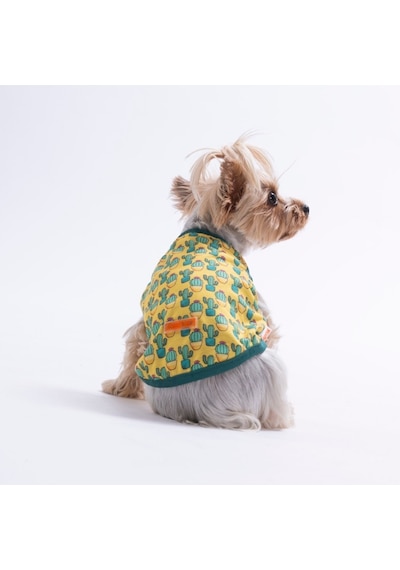 Cactus Tişört Kedi Köpek Tişörtü-kedi Köpek Kıyafeti