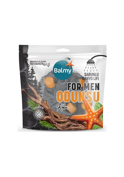 Balmy For Men Sabunlu Banyo Lifi - 8 Adet Tarı