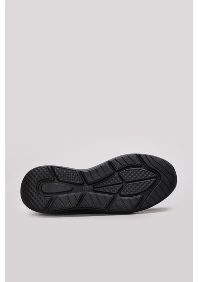 Fast Step Hakiki Deri Erkek Casual Ayakkabı 166ma1003 Siyah
