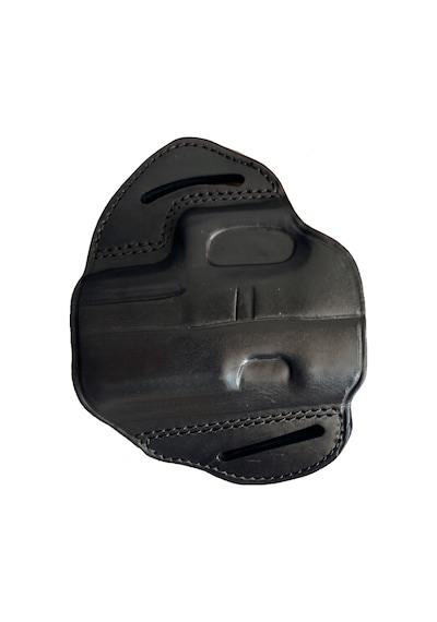 Rigor Universe El Yapımı Hakiki Deri Kemer Kılıfı Süet Sırtlı Siyah Sağ El - Glock 43 43x Uyumlu