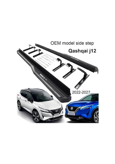 Nissan Qahqai 2022- Oem Yan Basamak