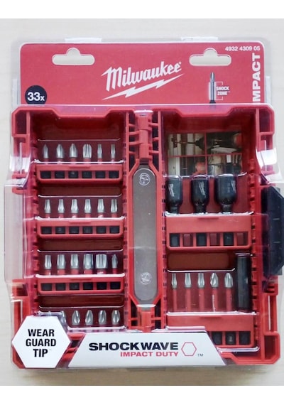 MILWAUKEE BİTS UÇ SETİ 33 PARÇA T4932430905