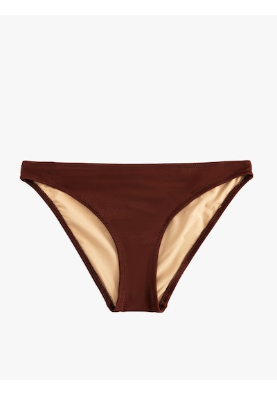 Koton Standart Bel Bikini Altı Kahverengi 6sak00041mm Kahve