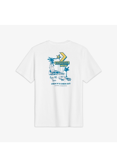 Converse Erkek Beyaz T-shirt 10027725 Beyaz