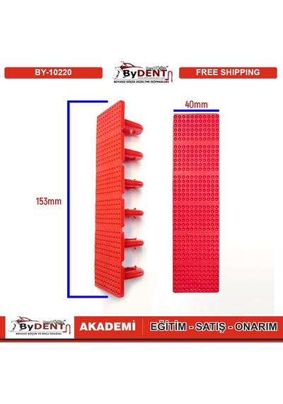 Pdr Boyasız Göçük Düzeltme Plastiği Öpücük 6 Lı Set 10 Parça