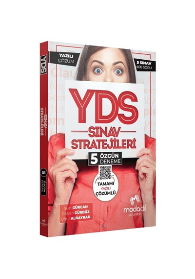 Modadil Yds Sınav Stratejileri Tamamı Yazılı Çözümlü 5 Özgün Deneme Modadil Yayınları