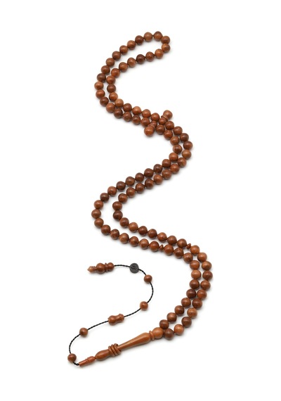 Kuka Ağacı 99'lu Tesbih 7 Mm Küre Kesim - T-1753