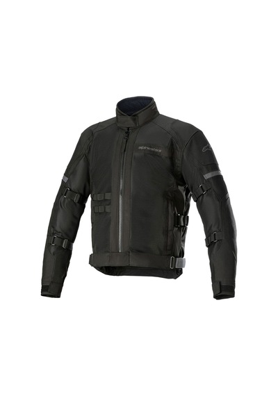 Alpinestars Crosshill Wp Air Korumalı Motosiklet Montu Siyah Siyah