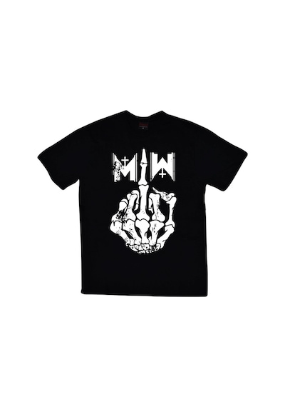 Motionless In White Baskılı T-shirt SIYAH