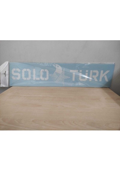 Solo Türk Özel Yeni Sticker Oto Arka Cam Özel Yeni Sticker 52 13 Cm