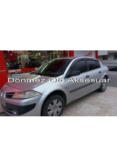 Renault Megane 2 Mügen Cam Rüzgarlığı Sedan 2004-2010 Arası 4 Lü N11.16974