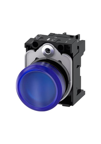 Siemens 3su1102-6aa50-1aa0 - 22mm Plastik 24vac/dc Mavi Komple Sinyal Lambası