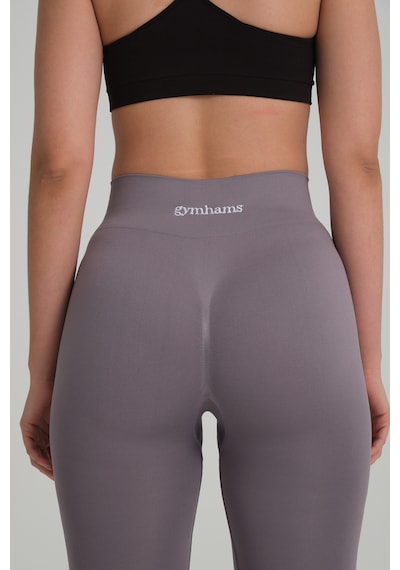 Gymhams Vizon Kalçası Büzgülü Push Up Kalça Şekillendirici Tayt Seamless