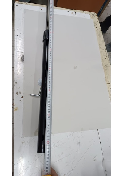 Vantilatör Borusu 80 Cm 1. Kalite Üst 25 Mm Alt 38 Mm + L Vida