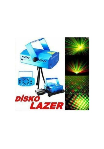 Mini Disko Sahne Lazeri Disco Lazer Işık Şovu Renkli