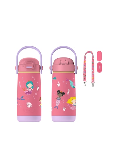 Sipnjoy - Sipsquad Plus Çocuk Su Termosu 480 Ml - Mermaid Dream
