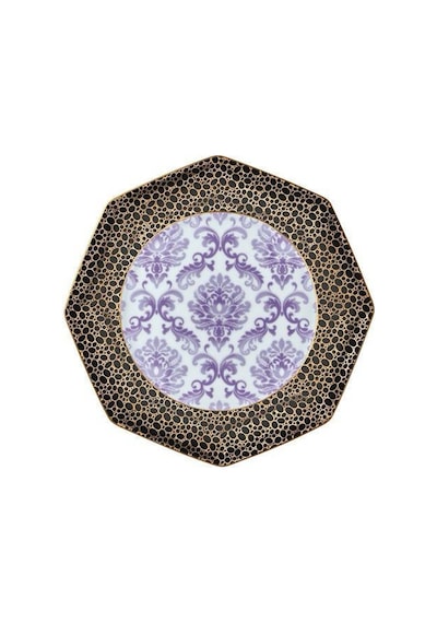 Lamedore Tea Delight 21 Cm Pasta Tabağı İris Purple Blooming Baroque 1 Adet