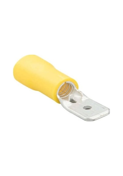Cat Mdd5.5-250d ,6.35mm/6mm² 100-adet İzoleli Faston Erkek Jak