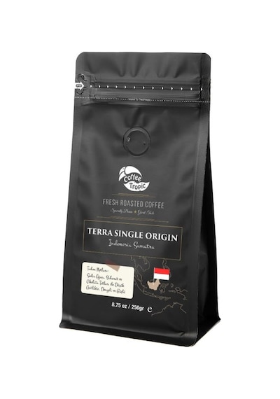 Coffeetropic Terra Single Origin Indonesia Sumatra Çekirdek 250 G Coffeetropic Terra Single Origin Indonesia Sumatra Çekirdek 250 G
