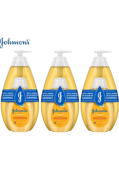 Johnsons Baby Bebek Şampuanı Klasik 750Ml+200 Hediye (3 Lü Set)