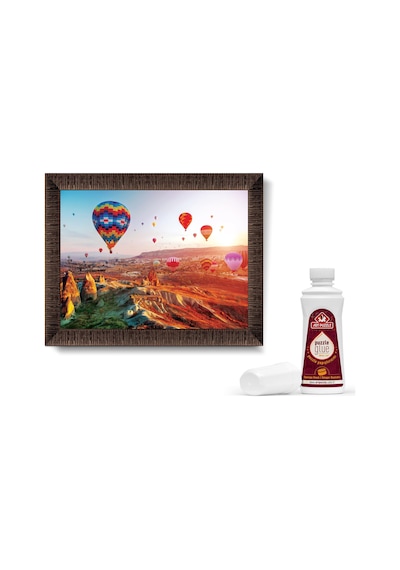 Art Puzzle Kapadokya'nın Son Işıkları 1000 Parça Çerçeveli Puzzle