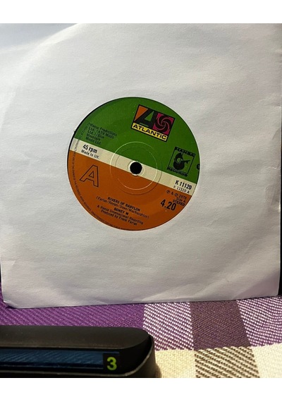 Boney M. - Rivers Of Babylon / Brown Girl In The Ring 7" Vinyl Single 1978 - Uk Press
