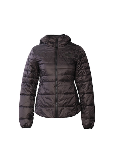 Hummel Shyvana Kadın Siyah Kapüşonlu Şişme Mont Siyah