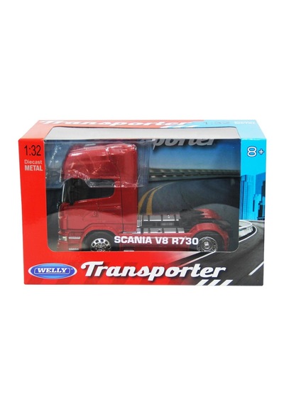 Welly 1 32 Scania V8 R730 4 Teker Tır