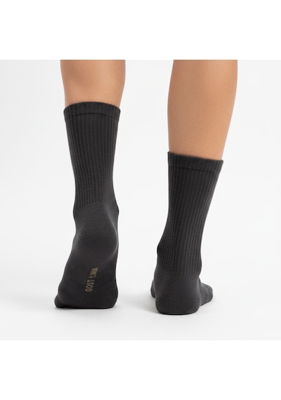 Gost Liria- 5 Li Renkli Ribanalı Unisex Soket Çorap Gos28 Çok Renkli