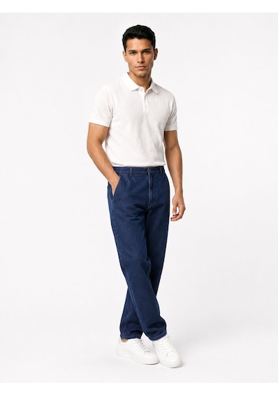 LOFT Denim Chino Relaxed Tapered Erkek Pantolon Lf2043862 Q1.v1