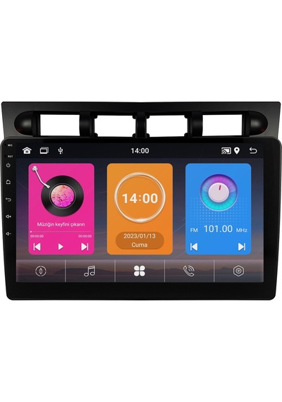Kia Picanto Android Multimedya Sistemi 2004-2007 Crv-4869xaa 9"
