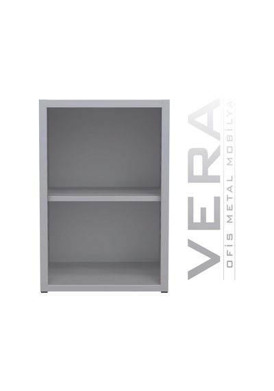 Çelik Dosya Dolabı Kapısız Evrak Dolabımetal Dolap Ofis Dolapları Arşiv 50x50x75 Gri / Gri