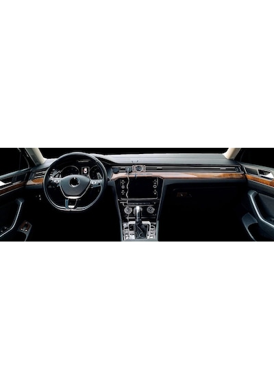 Volkswagen Passat B8-B8,5 Torpido Kaplama, Maun, Ahşap Carbon