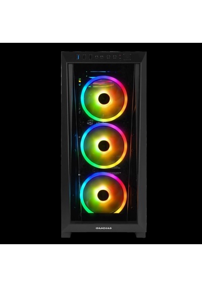 Gamdıas Talos M1 Elite, 850w, Tempered Glass, Argb, 80+ Bronze, Atx Gamıng Kasa