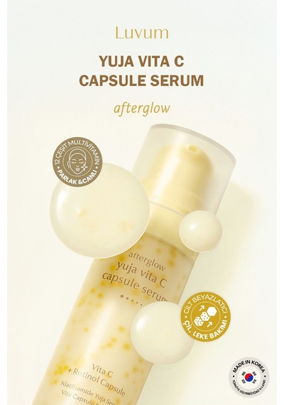 Luvum Kapsüllenmiş Retinol Ve Vitamin Içeren Leke Serumu Afterglow Yuja Capsule Serum